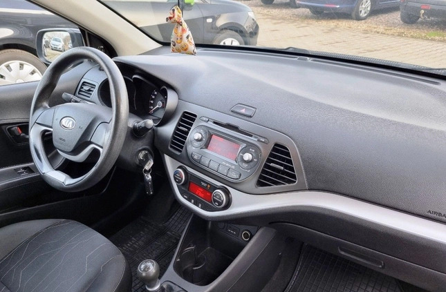 Kia Picanto cena 25000 przebieg: 125074, rok produkcji 2014 z Lipno małe 232